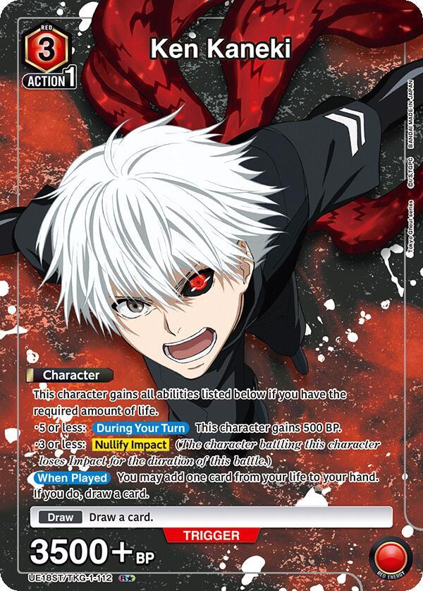 Ken Kaneki (112) (R*) (UE18ST/TKG-1-112) [UE18ST: Tokyo Ghoul Starter Deck]