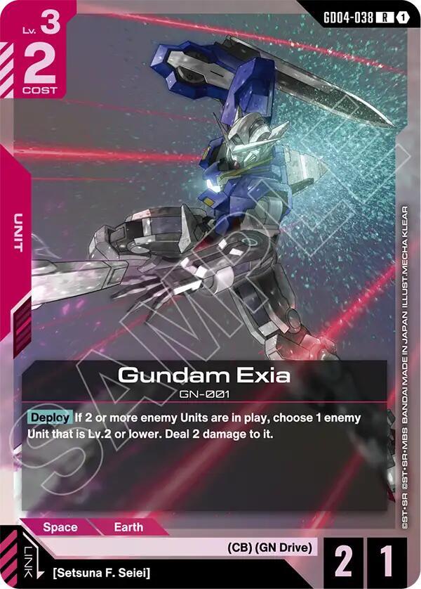Gundam Exia (GD04-038) (GD04-038) [Phantom Aria]