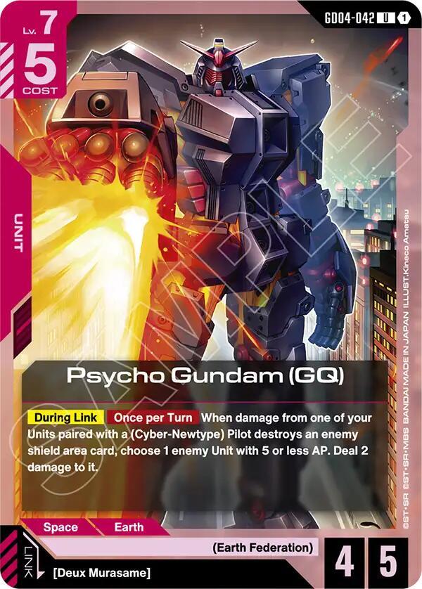 Psycho Gundam (GQ) (GD04-042) [Phantom Aria]