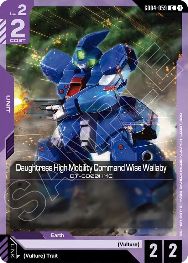 Daughtress High Mobility Command Wise Wallaby (GD04-059) [Phantom Aria]