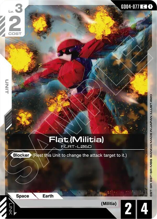 Flat (Militia) (GD04-077) [Phantom Aria]