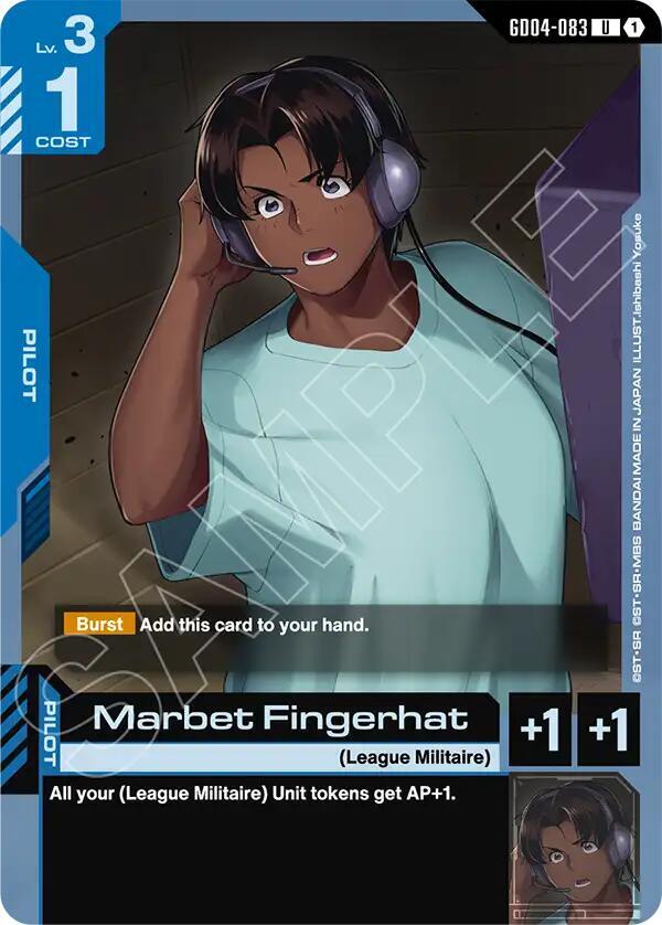 Marbet Fingerhat (GD04-083) [Phantom Aria]