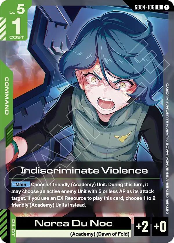 Indiscriminate Violence (GD04-106) [Phantom Aria]