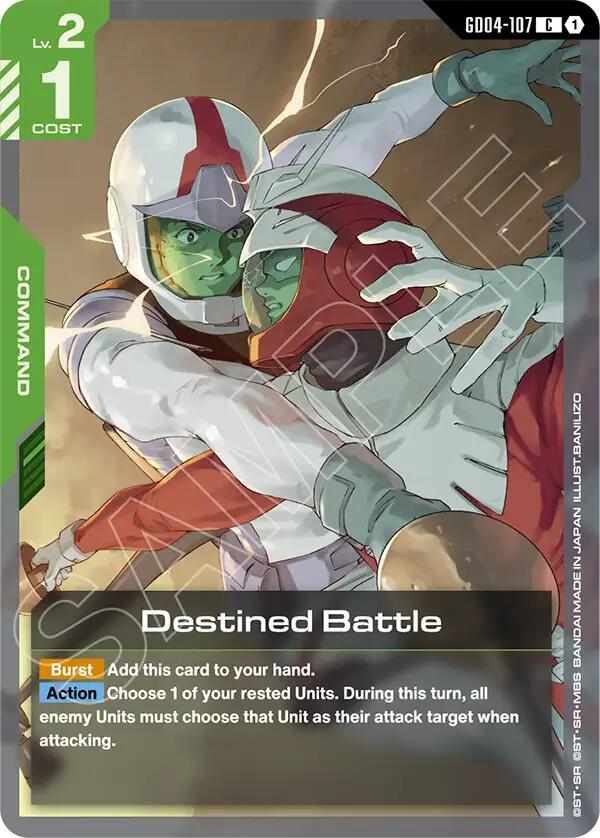 Destined Battle (GD04-107) [Phantom Aria]