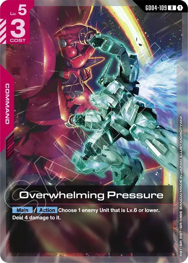 Overwhelming Pressure (GD04-109) [Phantom Aria]