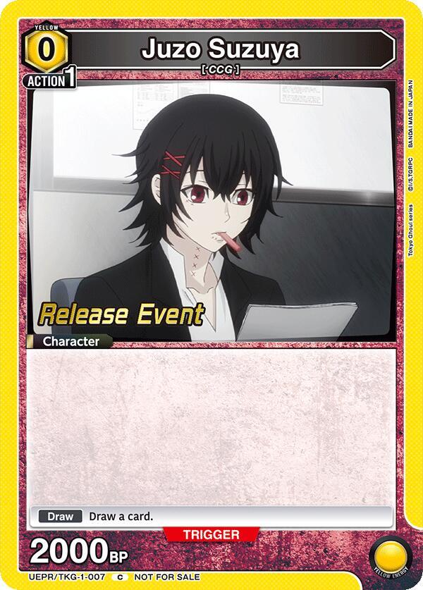 Juzo Suzuya (007) (UEPR/TKG-1-007) [UE18BT: Tokyo Ghoul Release Event Cards]
