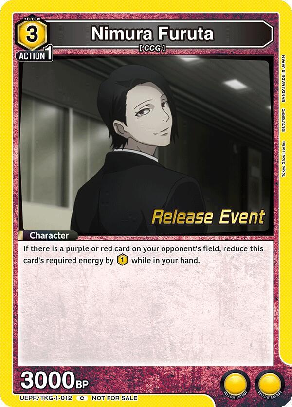 Nimura Furuta (UEPR/TKG-1-012) [UE18BT: Tokyo Ghoul Release Event Cards]