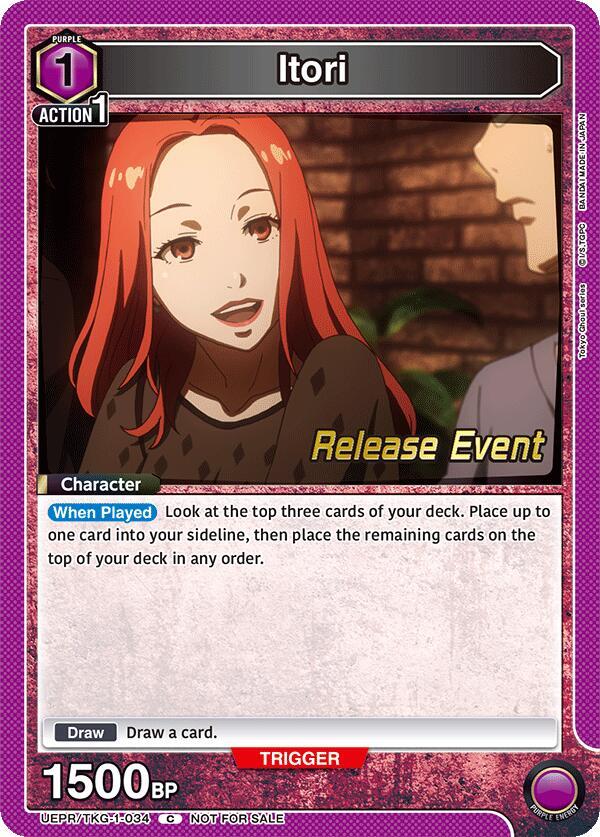 Itori (UEPR/TKG-1-034) [UE18BT: Tokyo Ghoul Release Event Cards]