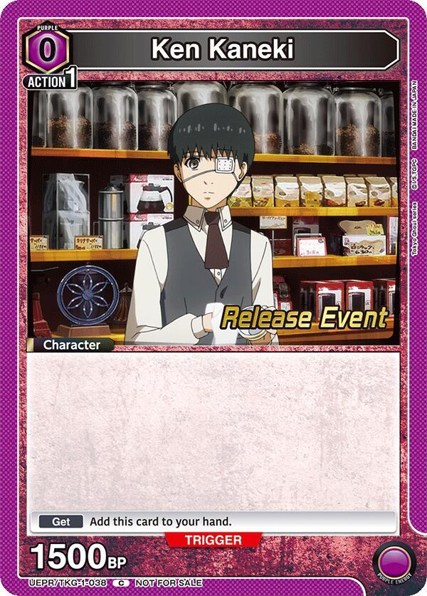 Ken Kaneki (038) (UEPR/TKG-1-038) [UE18BT: Tokyo Ghoul Release Event Cards]