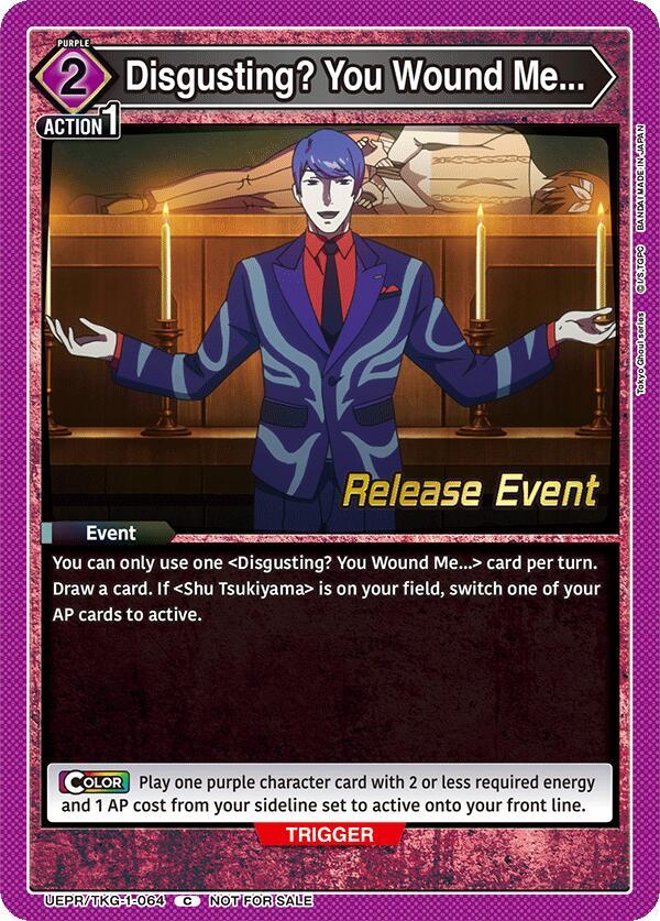Disgusting? You Wound Me... (UEPR/TKG-1-064) [UE18BT: Tokyo Ghoul Release Event Cards]