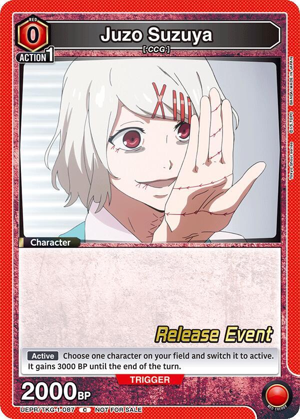 Juzo Suzuya (087) (UEPR/TKG-1-087) [UE18BT: Tokyo Ghoul Release Event Cards]