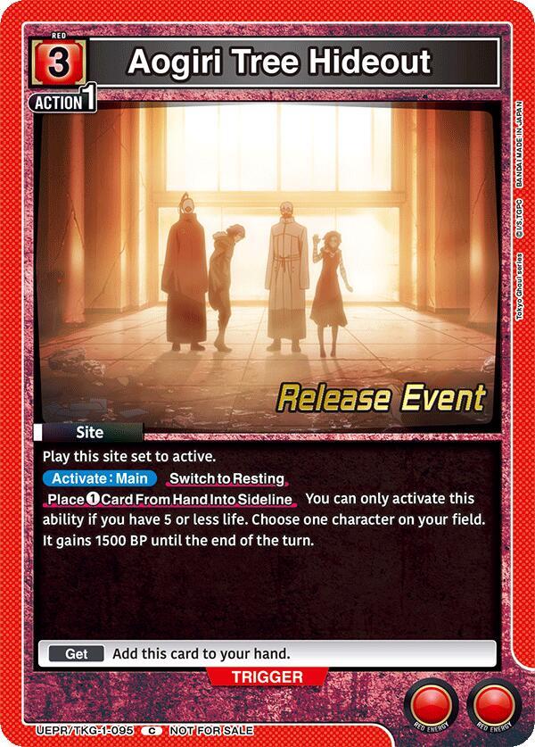 Aogiri Tree Hideout (UEPR/TKG-1-095) [UE18BT: Tokyo Ghoul Release Event Cards]
