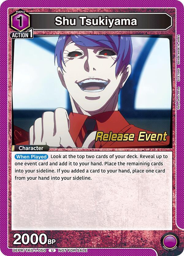 Shu Tsukiyama (050) (UEPR/TKG-1-050) [UE18BT: Tokyo Ghoul Release Event Cards]