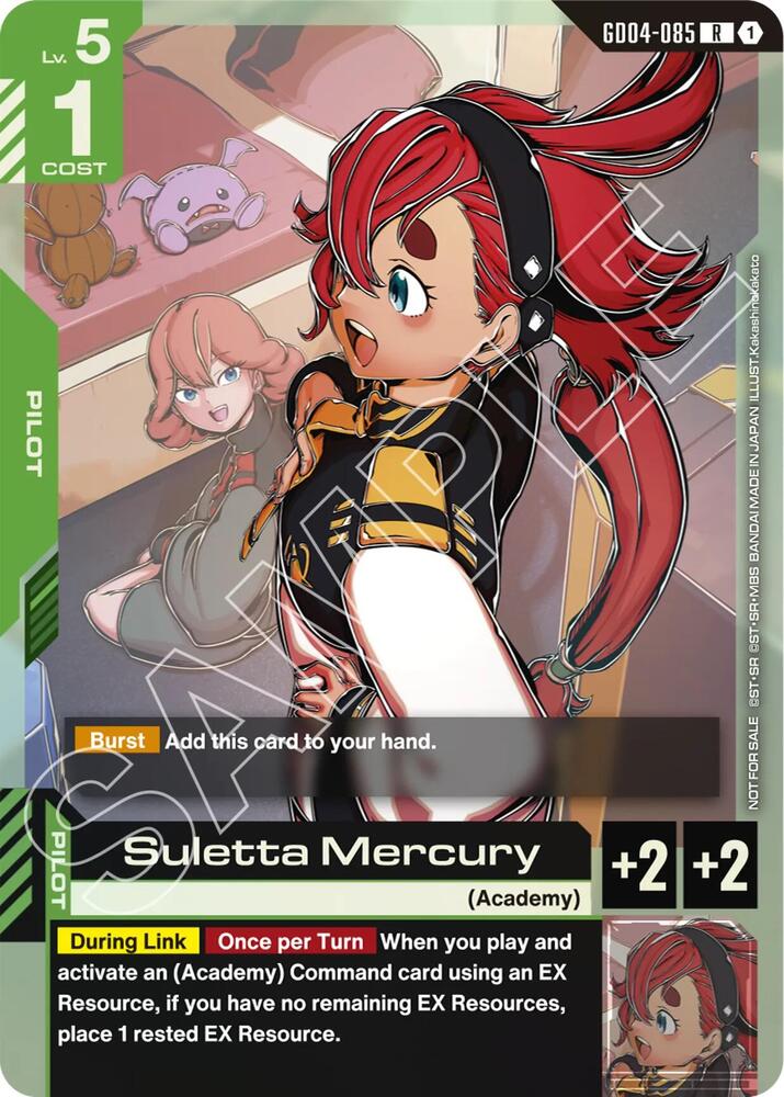 Suletta Mercury (GD04 Release Event) (GD04-085) [Gundam Promotional Cards]