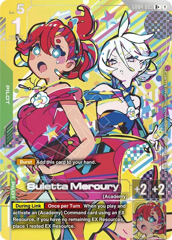 Suletta Mercury (R+) (GD04-085) [Phantom Aria]