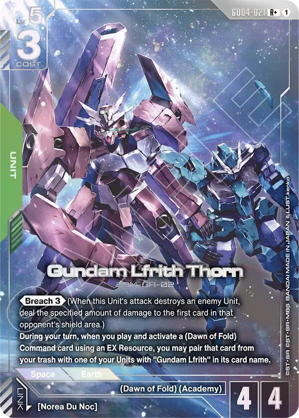 Gundam Lfrith Thorn (R+) (GD04-021) [Phantom Aria]