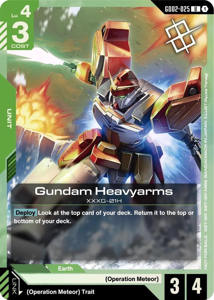 Gundam Heavyarms (Judge Pack 02) (GD02-025) [Gundam Promotional Cards]