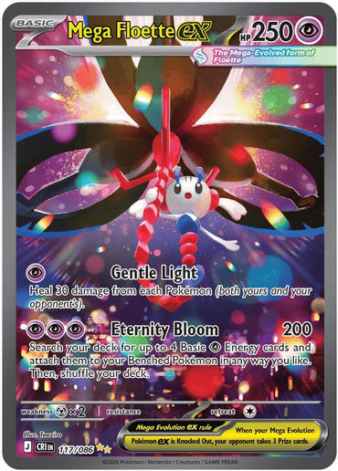 Mega Floette ex (117/086) [Mega Evolution: Chaos Rising]