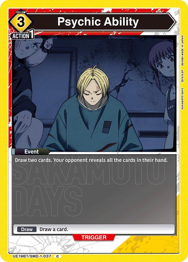 Psychic Ability (UE19BT/SMD-1-037) [UE19BT: SAKAMOTO DAYS]
