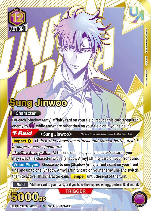 Sung Jinwoo (022) (UR) (UEPR/SLG-1-022) [Union Arena Promotion Cards]