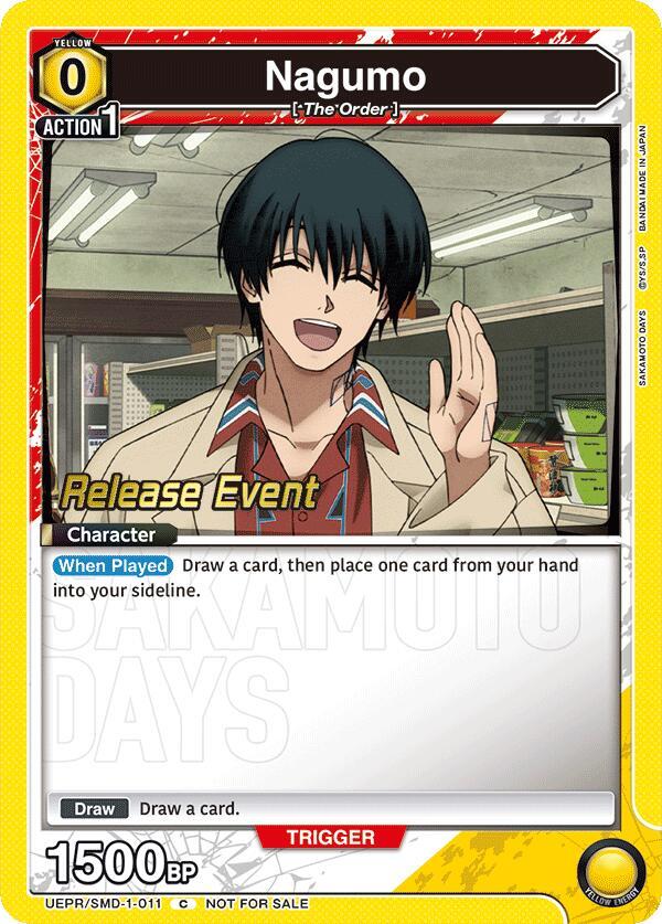Nagumo (011) (UE19BT/SMD-1-011) [UE19BT: SAKAMOTO DAYS Release Event Cards]