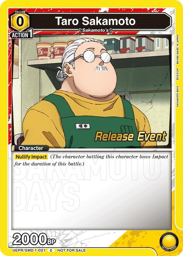 Taro Sakamoto (021) (UE19BT/SMD-1-021) [UE19BT: SAKAMOTO DAYS Release Event Cards]