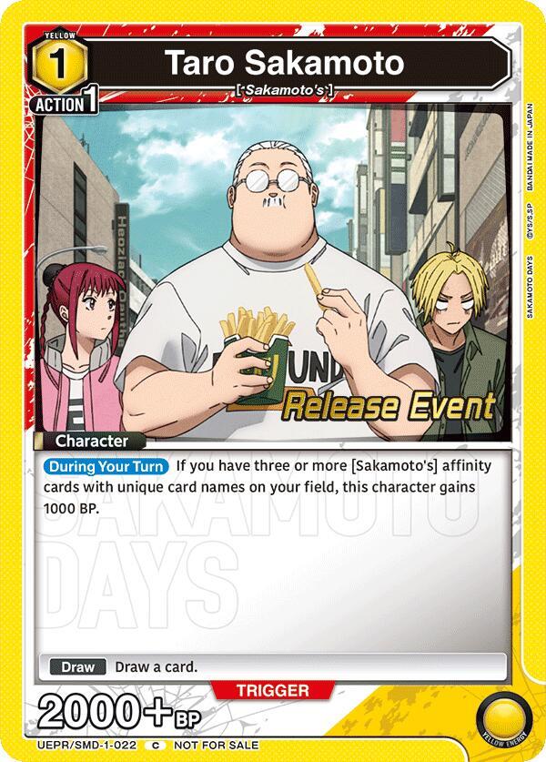 Taro Sakamoto (022) (UE19BT/SMD-1-022) [UE19BT: SAKAMOTO DAYS Release Event Cards]