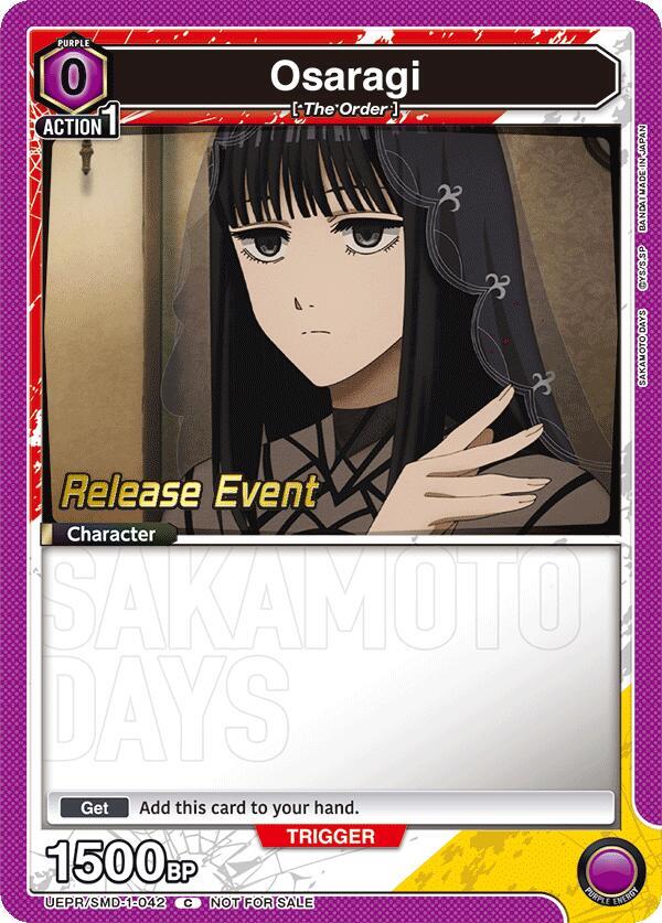 Osaragi (042) (UE19BT/SMD-1-042) [UE19BT: SAKAMOTO DAYS Release Event Cards]