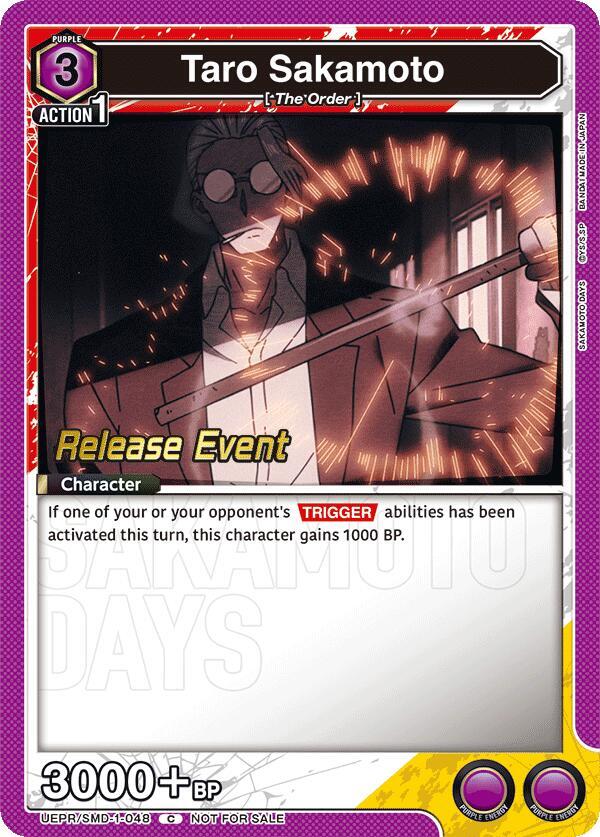 Taro Sakamoto (048) (UE19BT/SMD-1-048) [UE19BT: SAKAMOTO DAYS Release Event Cards]