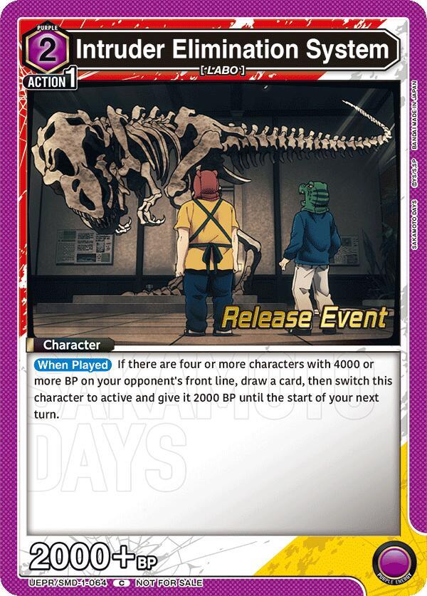 Intruder Elimination System - Release Event (UE19BT/SMD-1-064) [UE19BT: SAKAMOTO DAYS Release Event Cards]