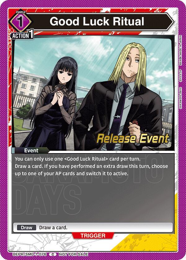 Good Luck Ritual (UE19BT/SMD-1-076) [UE19BT: SAKAMOTO DAYS Release Event Cards]