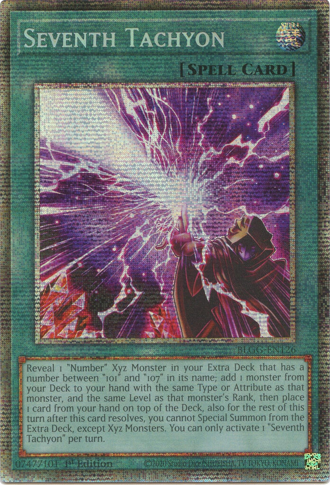 Seventh Tachyon (Starlight Rare) [BLGG-EN126] Starlight Rare