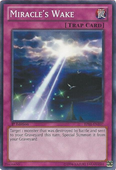 Miracle's Wake [BP01-EN107] Starfoil Rare