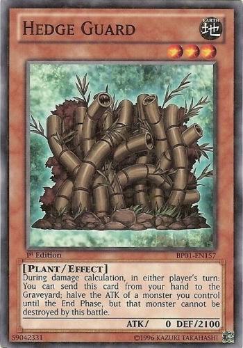 Hedge Guard [BP01-EN157] Starfoil Rare