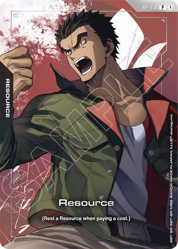 Resource (RP-036) (Premium Accessory Set - Mobile Suit Gundam: Iron-Blooded Orphans) (RP-036) [Promotional Resource Tokens]