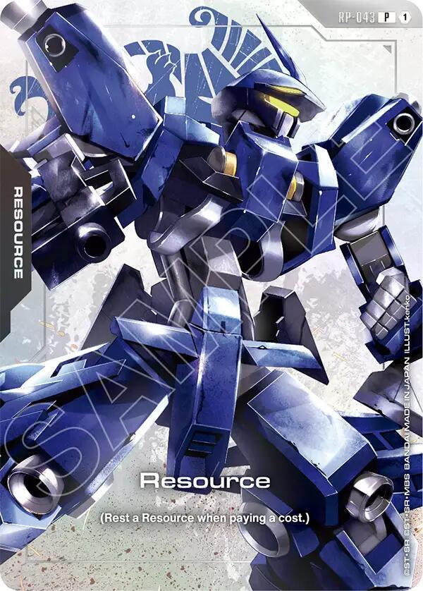 Resource (RP-043) (Premium Accessory Set - Mobile Suit Gundam: Iron-Blooded Orphans) (RP-043) [Promotional Resource Tokens]