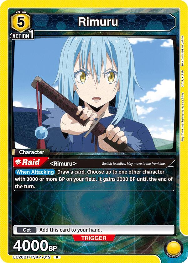 Rimuru (012) (UE20BT/TSK-1-012) [UE20BT: That Time I Got Reincarnated as a Slime]