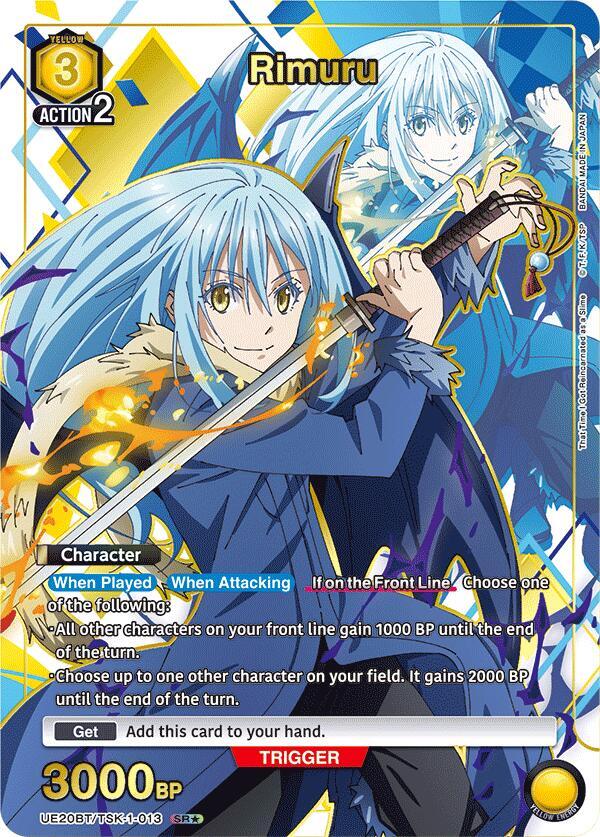 Rimuru (013) (SR*) (UE20BT/TSK-1-013) [UE20BT: That Time I Got Reincarnated as a Slime]
