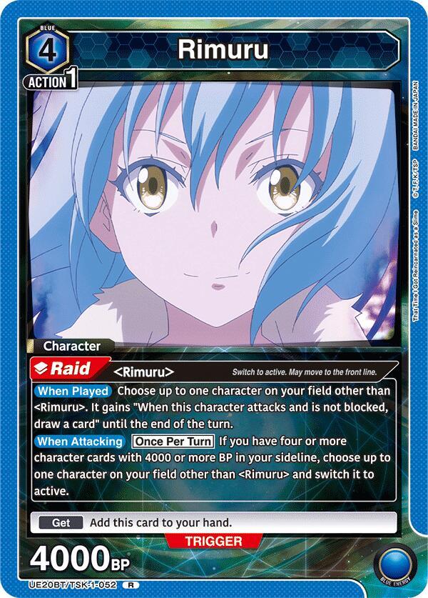 Rimuru (052) (UE20BT/TSK-1-052) [UE20BT: That Time I Got Reincarnated as a Slime]