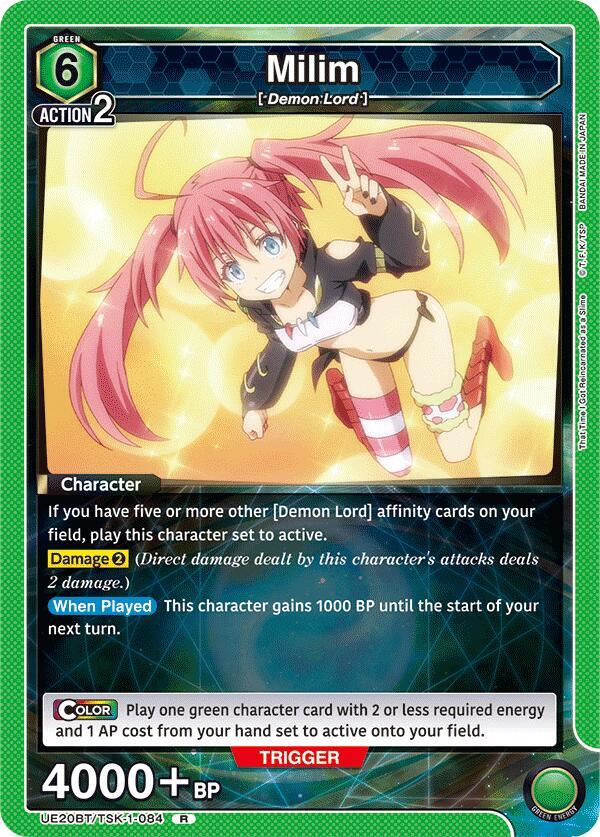 Milim (084) (UE20BT/TSK-1-084) [UE20BT: That Time I Got Reincarnated as a Slime]