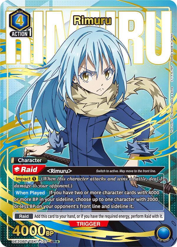 Rimuru (107) (SR*) (UE20BT/TSK-1-107) [UE20BT: That Time I Got Reincarnated as a Slime]