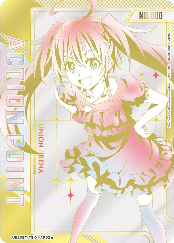 Action Point Card (AP02*) (Serial Numbered) (UE20BT/TSK-1-AP02) [UE20BT: That Time I Got Reincarnated as a Slime]