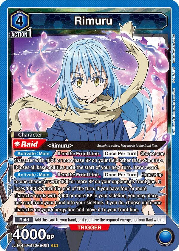 Rimuru (018) (UE20BT/TSK-2-018) [UE20BT: That Time I Got Reincarnated as a Slime]