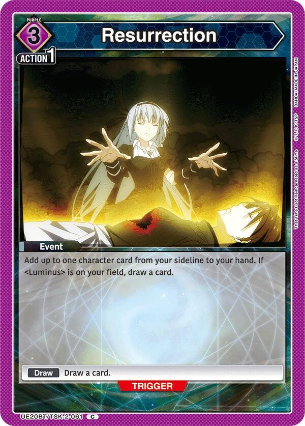 Resurrection (UE20BT/TSK-2-061) [UE20BT: That Time I Got Reincarnated as a Slime]
