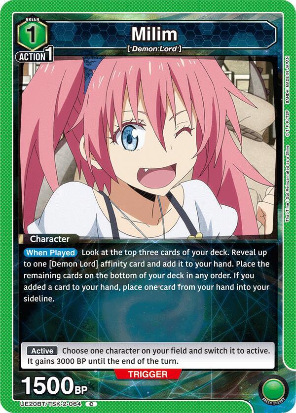 Milim (064) (UE20BT/TSK-2-064) [UE20BT: That Time I Got Reincarnated as a Slime]