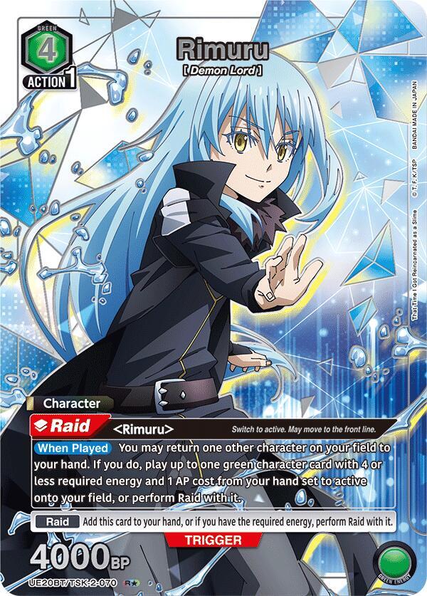 Rimuru (070) (R*) (UE20BT/TSK-2-070) [UE20BT: That Time I Got Reincarnated as a Slime]