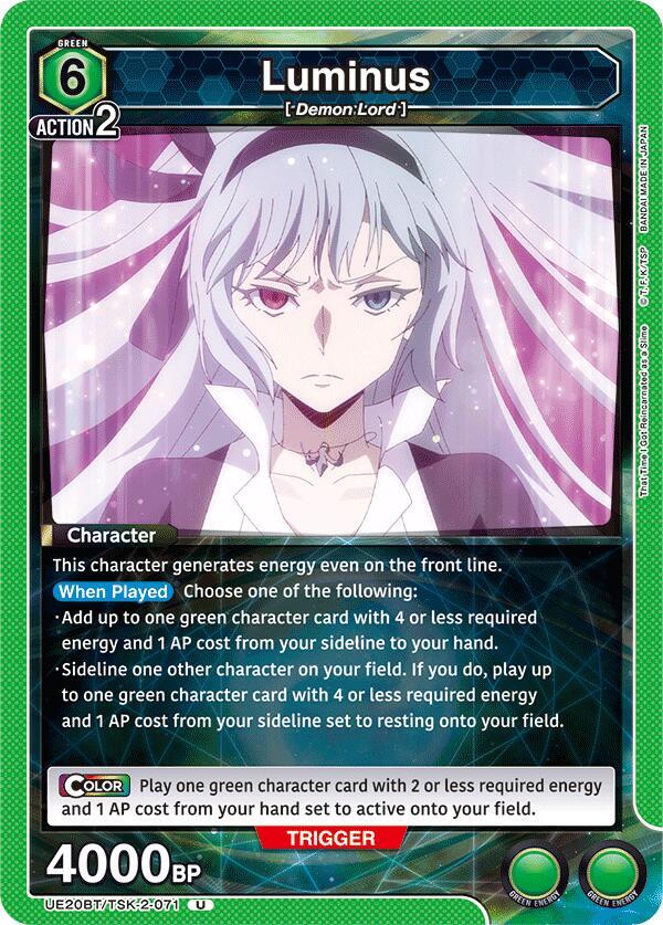 Luminus (071) (UE20BT/TSK-2-071) [UE20BT: That Time I Got Reincarnated as a Slime]