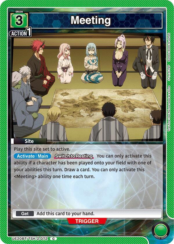 Meeting (UE20BT/TSK-2-072) [UE20BT: That Time I Got Reincarnated as a Slime]
