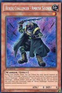 Heroic Challenger - Ambush Soldier [NUMH-EN010] Secret Rare