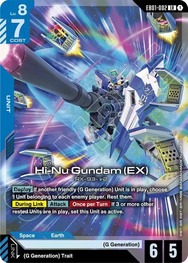 Hi-Nu Gundam (EX) (EB01-002) [Eternal Nexus]
